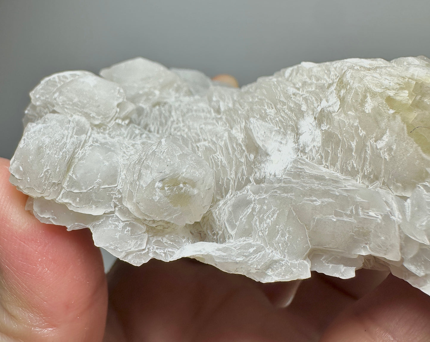 Inner Mongolia Layered Calcite Crystal Cluster | Rare Chinese Mineral Specimen