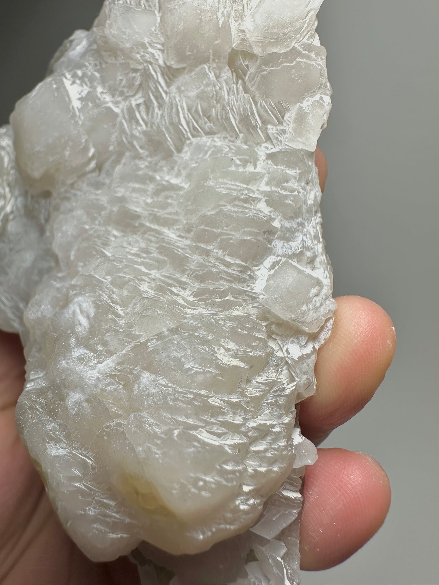 Inner Mongolia Layered Calcite Crystal Cluster | Rare Chinese Mineral Specimen