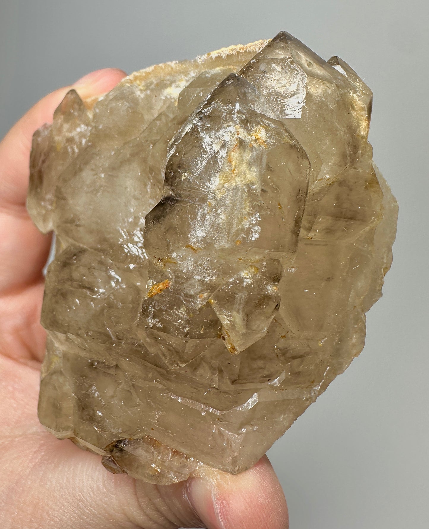 Brazilian Elestial Quartz Crystal | Natural Skeletal Quartz Mineral Specimen