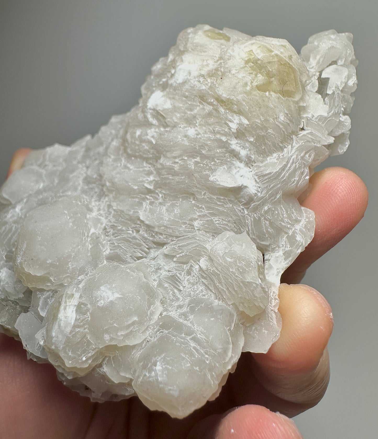 Inner Mongolia Layered Calcite Crystal Cluster | Rare Chinese Mineral Specimen