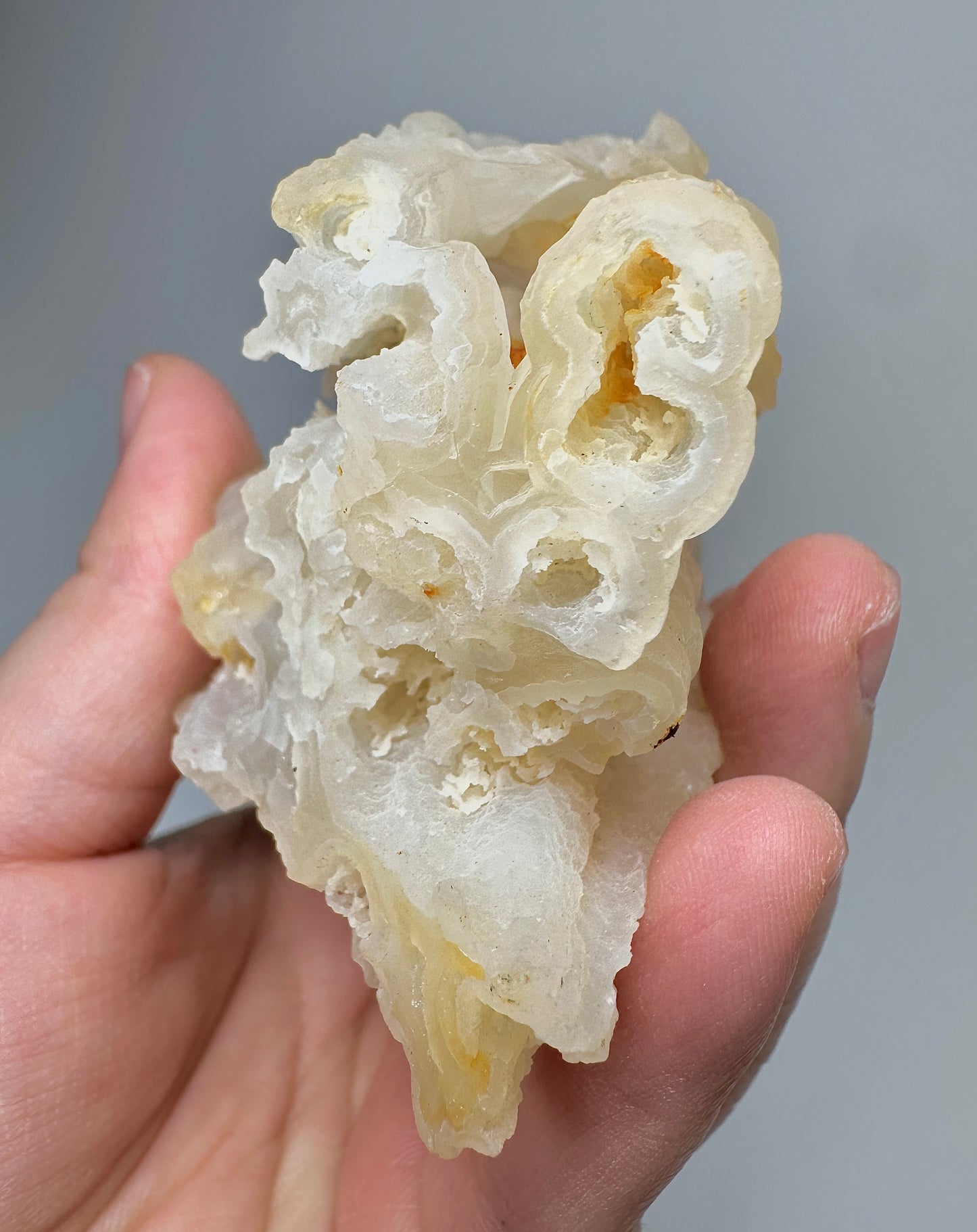 Indonesian Tube Agate Specimen | Natural Tubular Agate Crystal from Indonesia