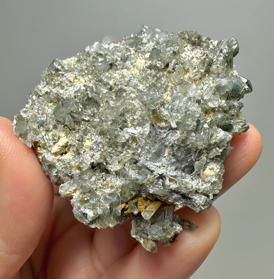 Green Phantom Quartz Crystal Cluster from Jinkouhe China | Natural Chlorite Included Quartz Mineral Specimen