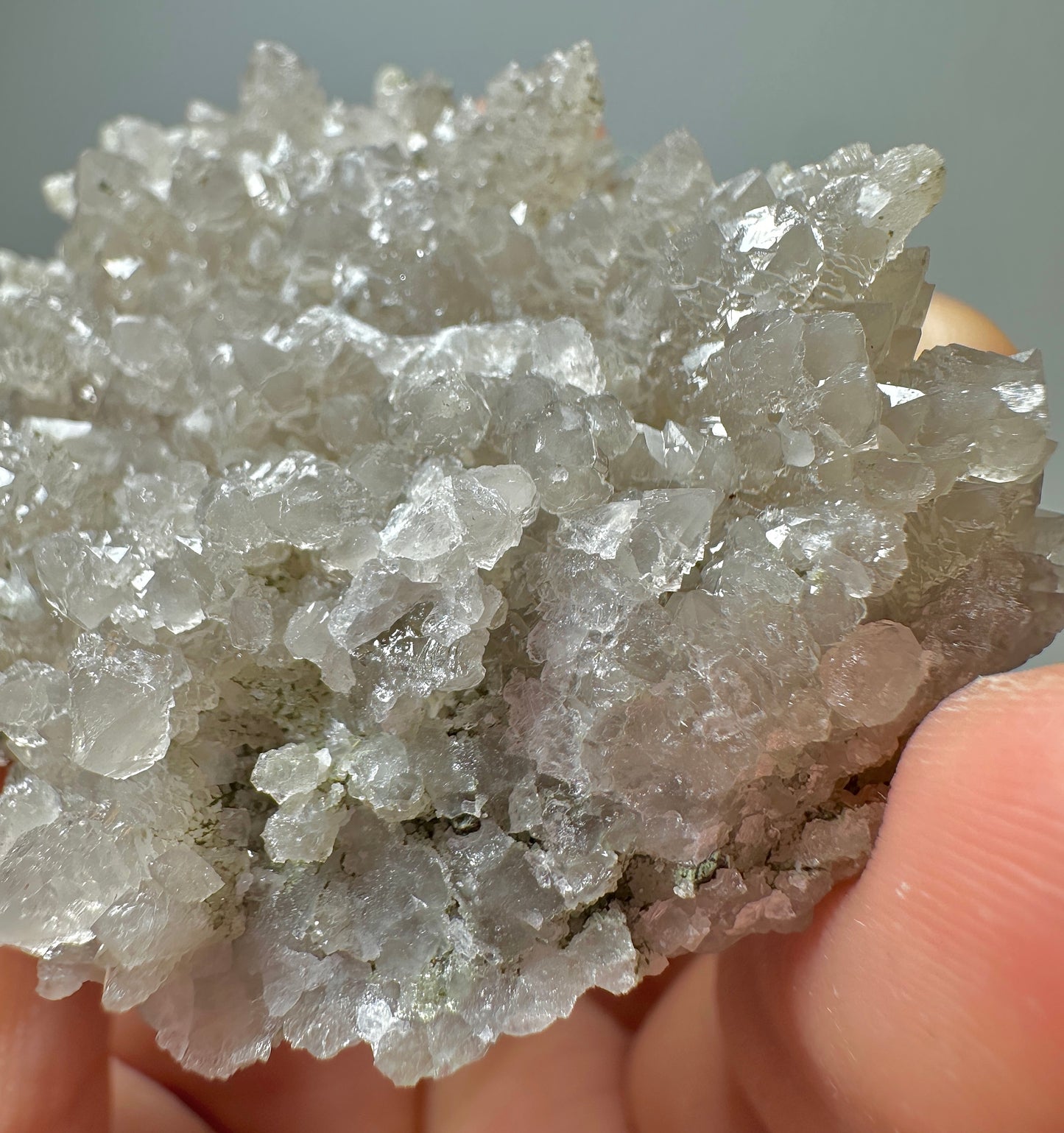 Inner Mongolia High Temperature Quartz Cluster with Andradite Garnet – Rare Chinese Mineral Specimen