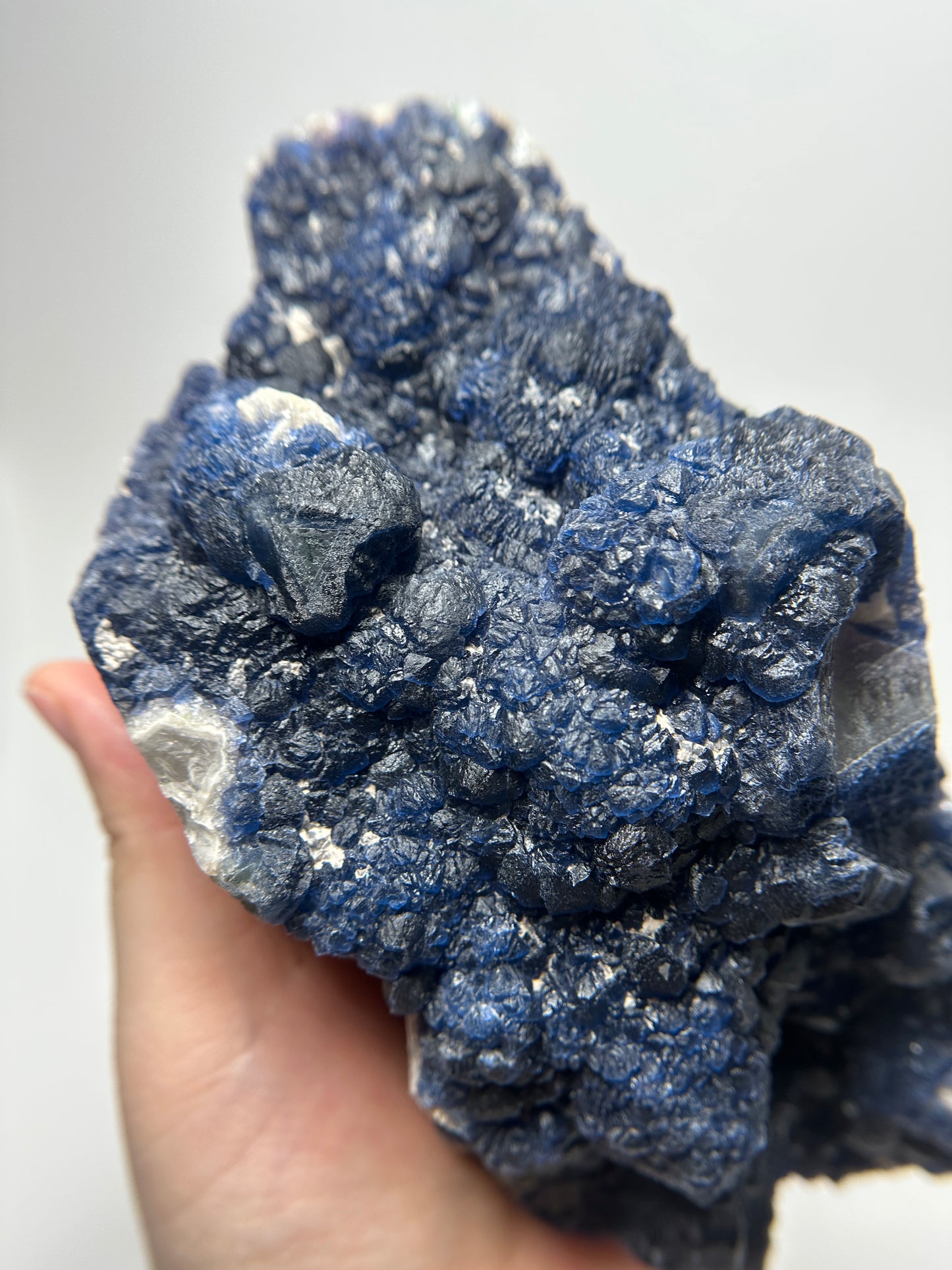 Inner Mongolia Blueberry Fluorite Specimen | Natural Fluorite Crystal from China