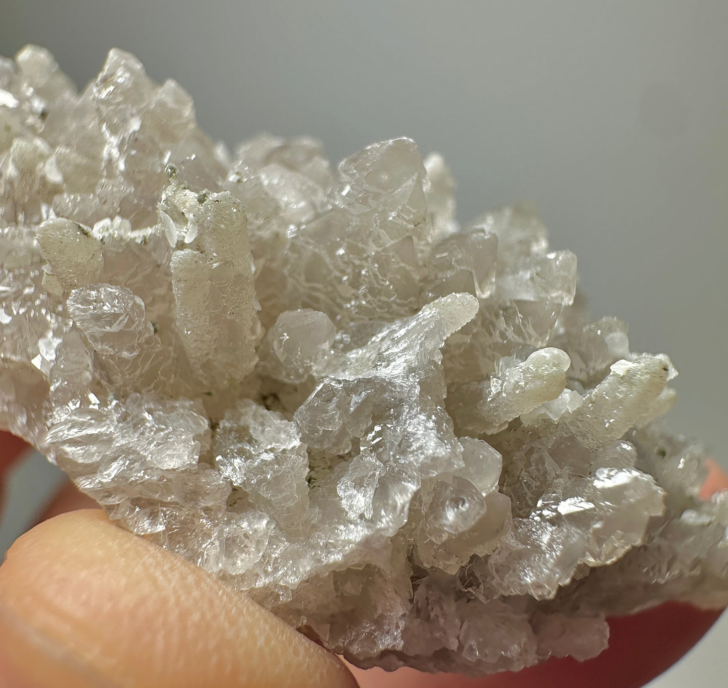 Inner Mongolia High Temperature Quartz Cluster with Andradite Garnet – Rare Chinese Mineral Specimen