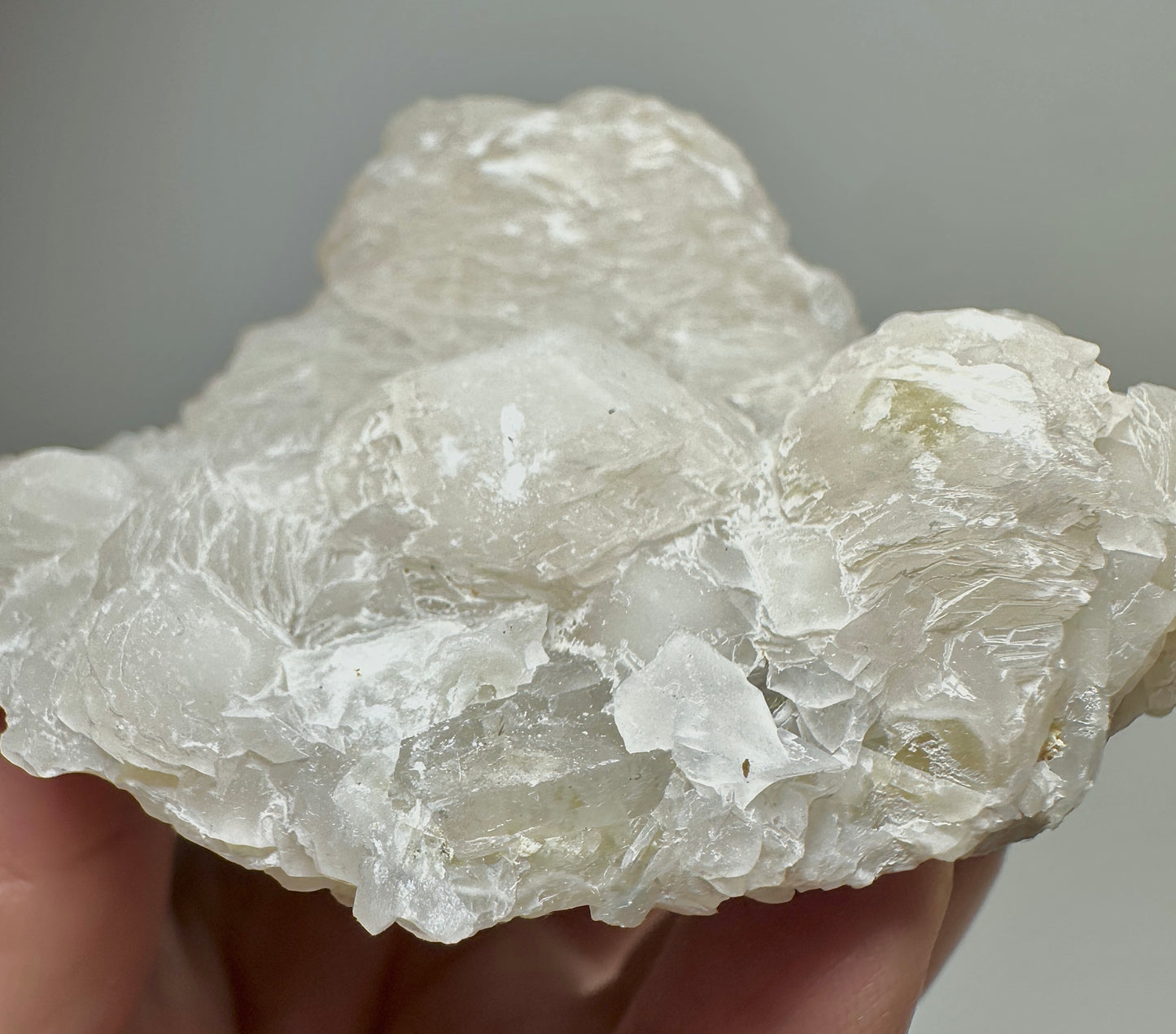 Inner Mongolia Layered Calcite Crystal Cluster | Rare Chinese Mineral Specimen