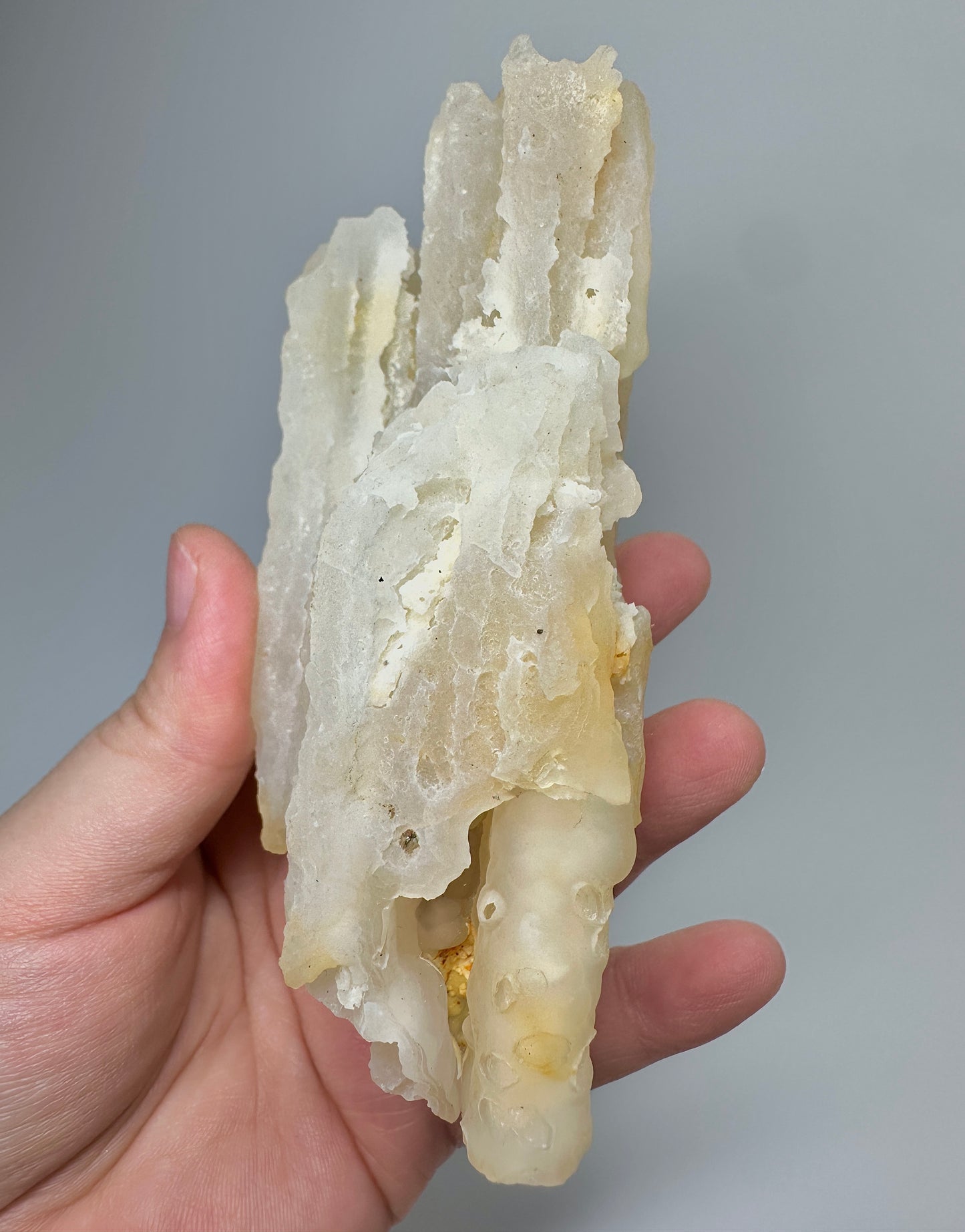 Indonesian Tube Agate Specimen | Natural Tubular Agate Crystal from Indonesia