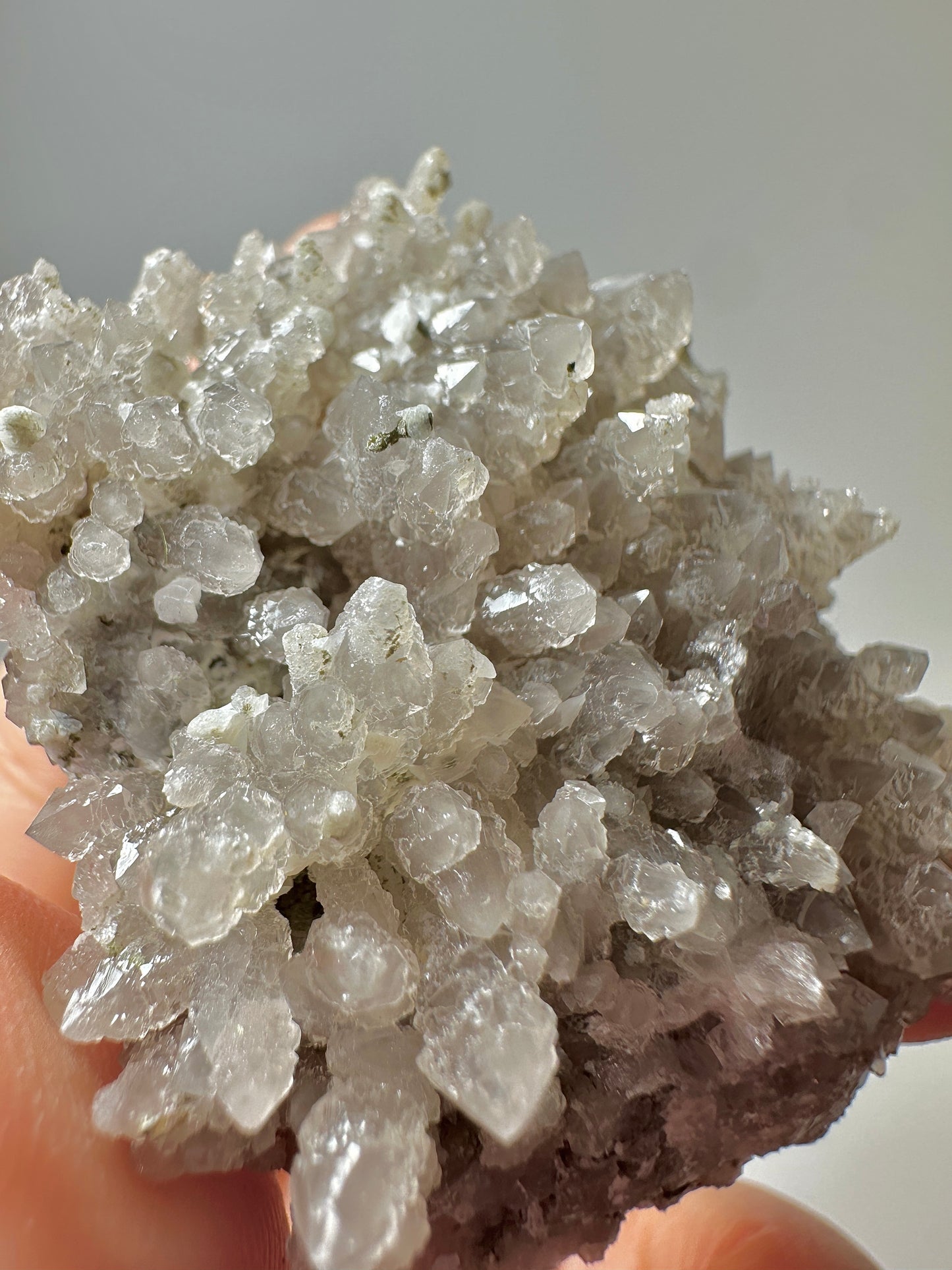 Inner Mongolia High Temperature Quartz Cluster with Andradite Garnet – Rare Chinese Mineral Specimen