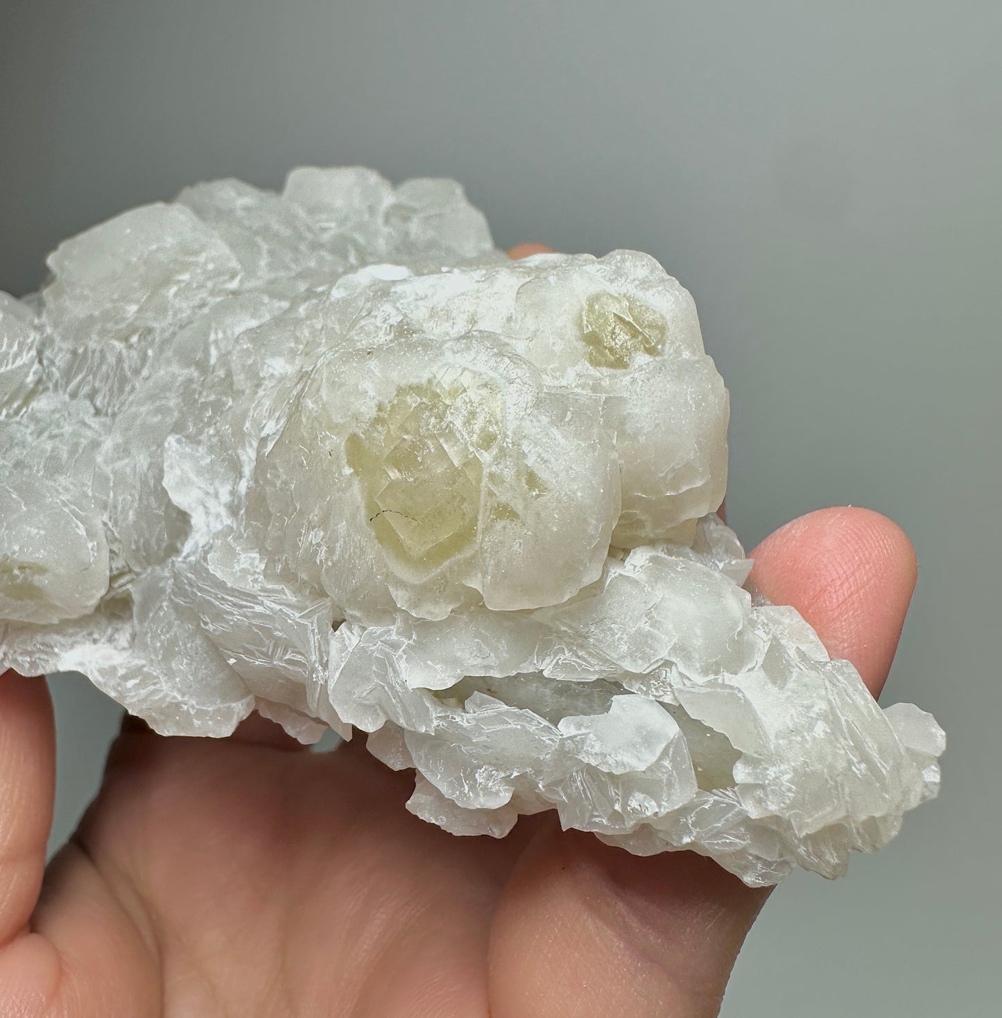 Inner Mongolia Layered Calcite Crystal Cluster | Rare Chinese Mineral Specimen
