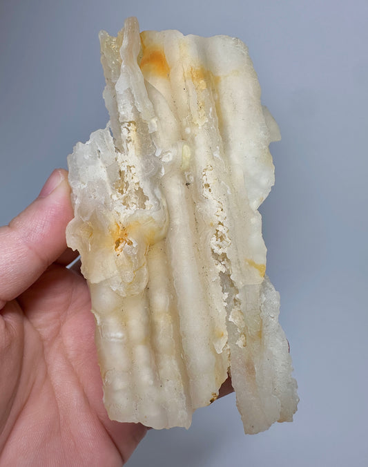 Indonesian Tube Agate Specimen | Natural Tubular Agate Crystal from Indonesia