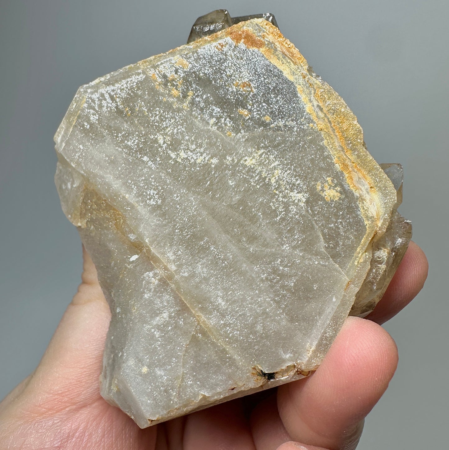 Brazilian Elestial Quartz Crystal | Natural Skeletal Quartz Mineral Specimen