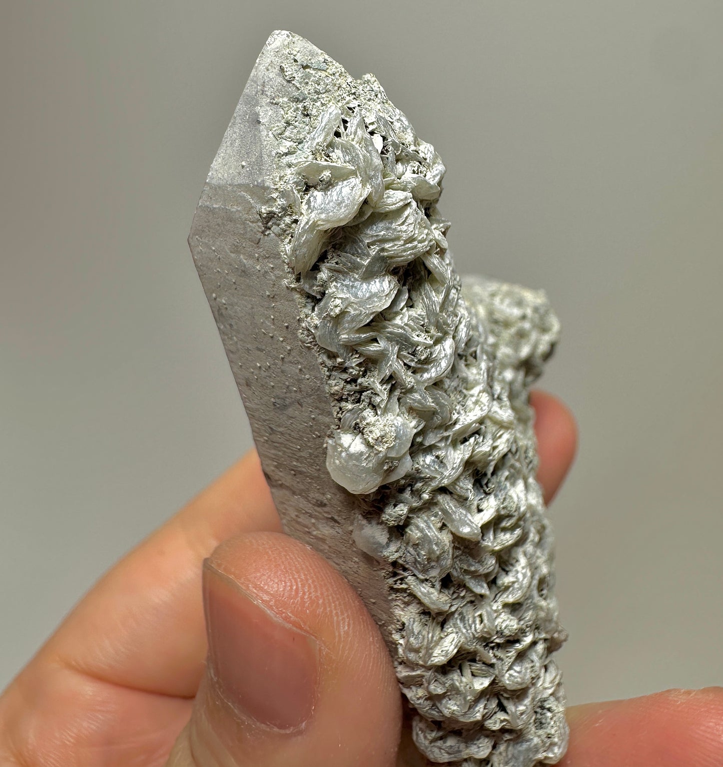 Inner Mongolia High-Temperature Crystal with Petal Calcite – Mineral Specimen, Natural Crystal Cluster for Collectors & Home Decor