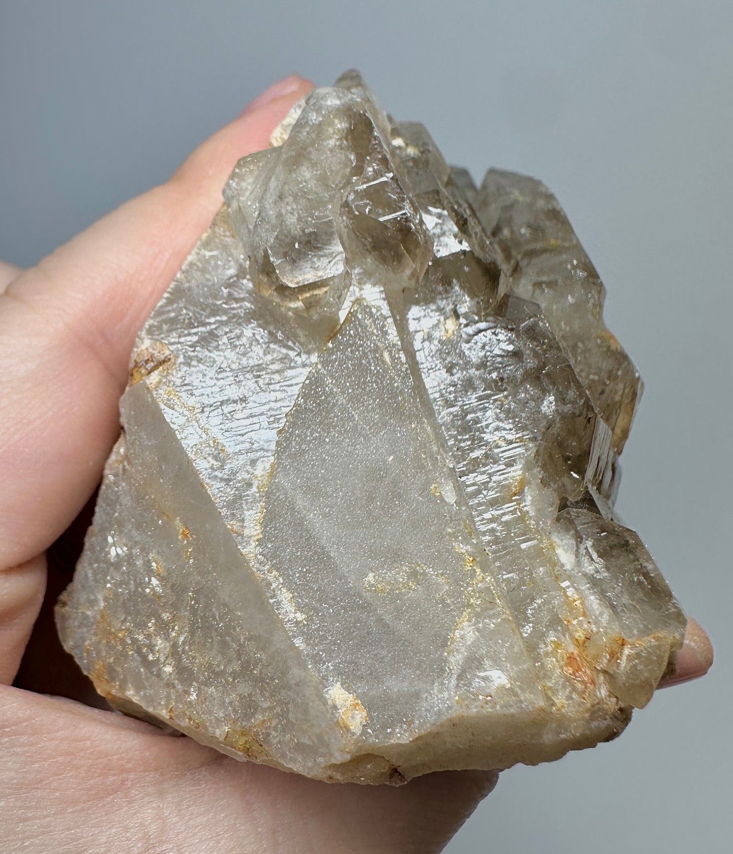 Brazilian Elestial Quartz Crystal | Natural Skeletal Quartz Mineral Specimen