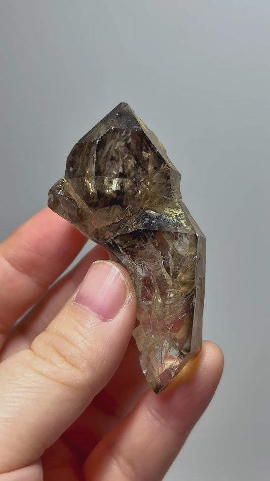 Rare Namibia Skeletal Quartz – Natural African Crystal Specimen for Collectors and Display