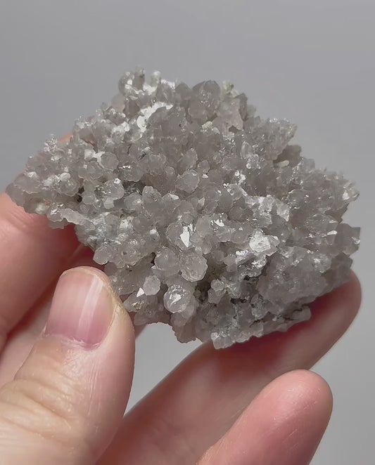 Inner Mongolia High Temperature Quartz Cluster with Andradite Garnet – Rare Chinese Mineral Specimen